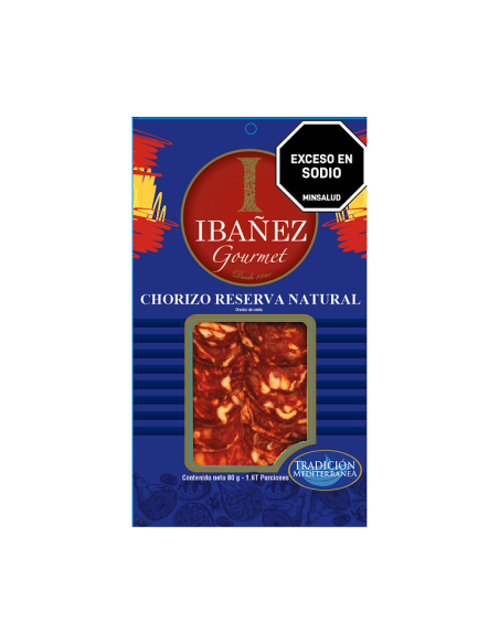 CHORIZO IBANEZ RESERVA 80 G