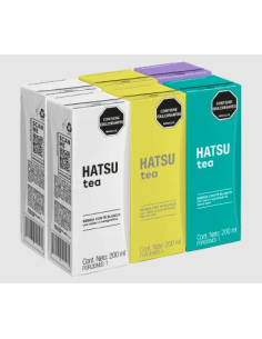 TE HATSU SURTIDO 200 ML 6 UN