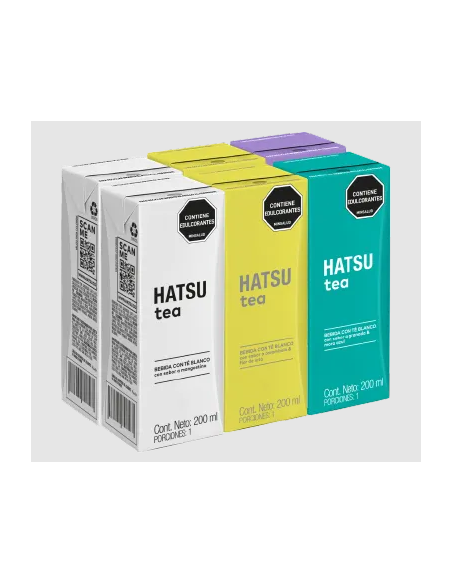 TE HATSU SURTIDO 200 ML 6 UN