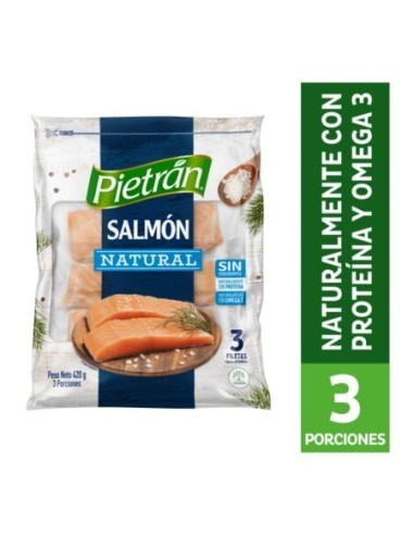 SALMON NATURAL PIETRAN 420 G 