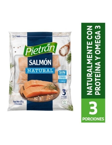 SALMON NATURAL PIETRAN 420 G 