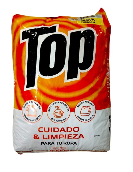 DETERGENTE TOP CUIDADO LIMPIEZA 4 KG