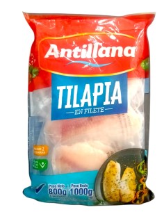 FILETE DE TILAPIA ANTILLANA 1000 G
