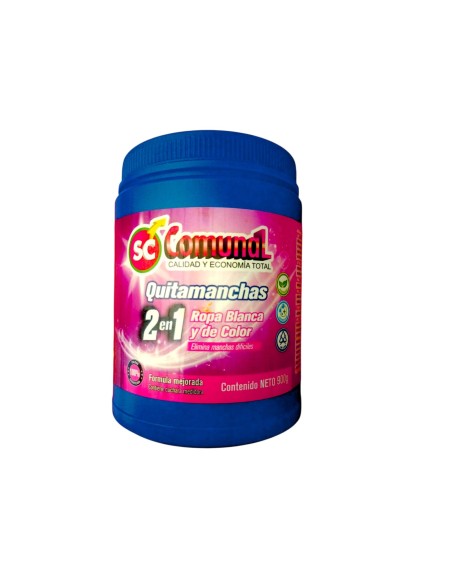 QUITAMANCHAS COMUNAL ROPA COLOR BLANCA