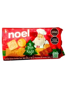 GALLETAS NOEL 200 G PLEGADIZA NAVIDAD
