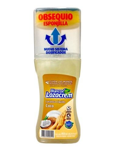 LAVA LOZA LOZA CREM COCO 850 ML
