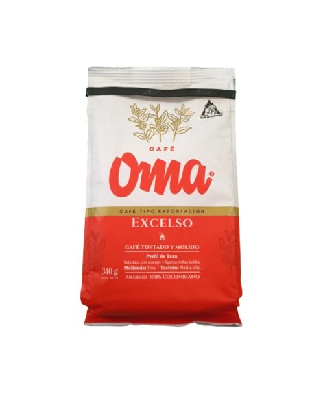 CAFE OMA EXCELSO TOSTADO Y MOLIDO 340GR