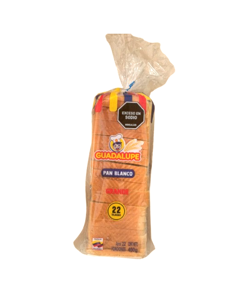 PAN BLANCO GUADALUPE 450G