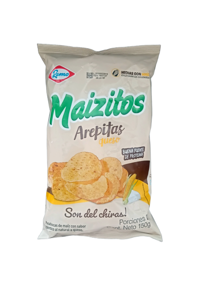 MAIZITOS AREPITA QUESO 150 G