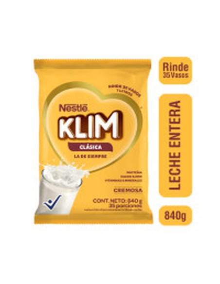 LECHE KLIM CLASICA FORTI 840GR 
