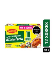 MAGGI RICONTODO 12 SOBRES 