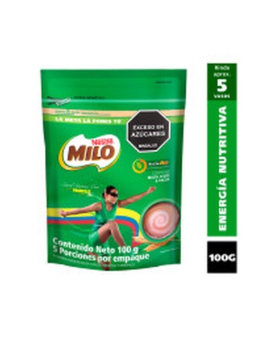 MILO BOLSA  NESTLE 100 G