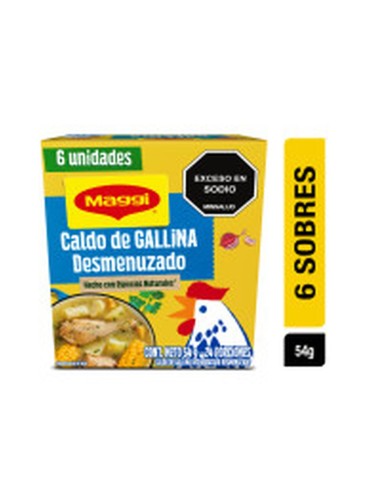 DESMENUZADO MAGGI 6 SOBRES
