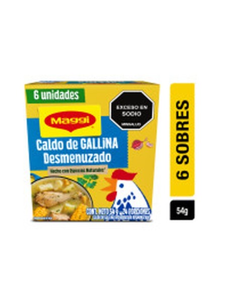 DESMENUZADO MAGGI 6 SOBRES