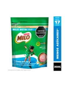 MILO 50 MENOS AZUCAR 350 G 