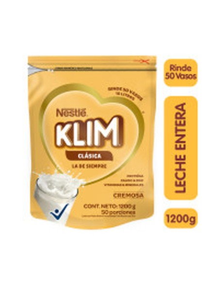LECHE FORTIFICADA BOLSA KLIM 1200 G