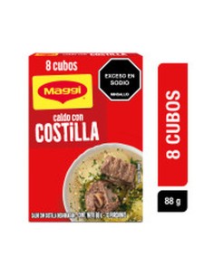 CALDO CON COSTILLA 8 UN MAGGI 88GR 