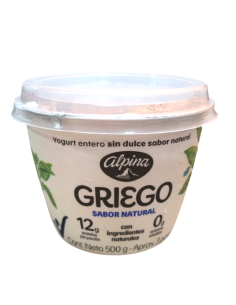 YOGUR GRIEGO NATURAL 500G