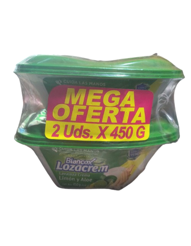 LOZA CREM DUOPACK 2 UN 450 G