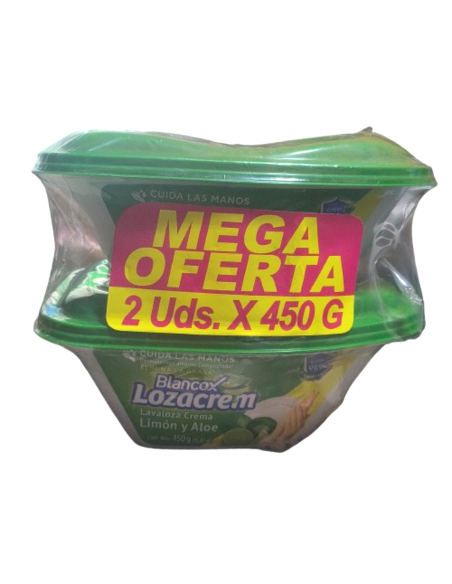 LOZA CREM DUOPACK 2 UN 450 G