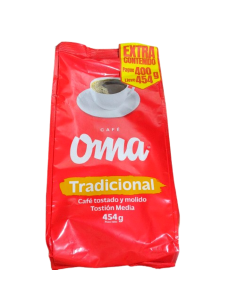 CAFE OMA PAG 400 LLEV 454 G