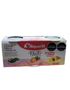 YOGURT ALQUERIA 3 UN 
