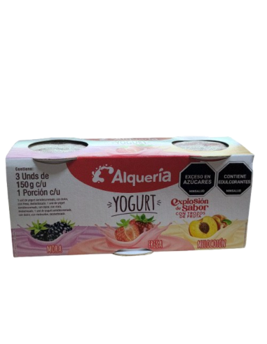 YOGURT ALQUERIA 3 UN 