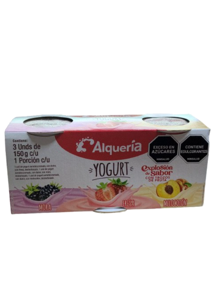 YOGURT ALQUERIA 3 UN 