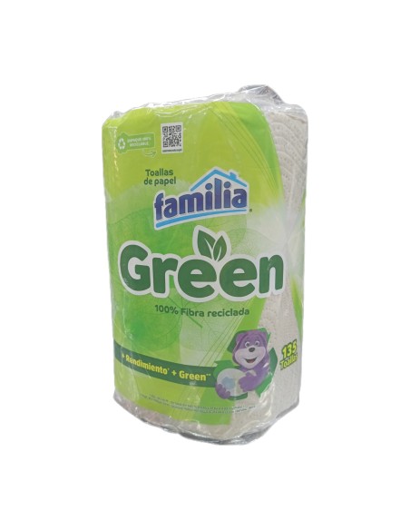TOALLA DE COCINA FAMILIA GREEN 135 HOJAS